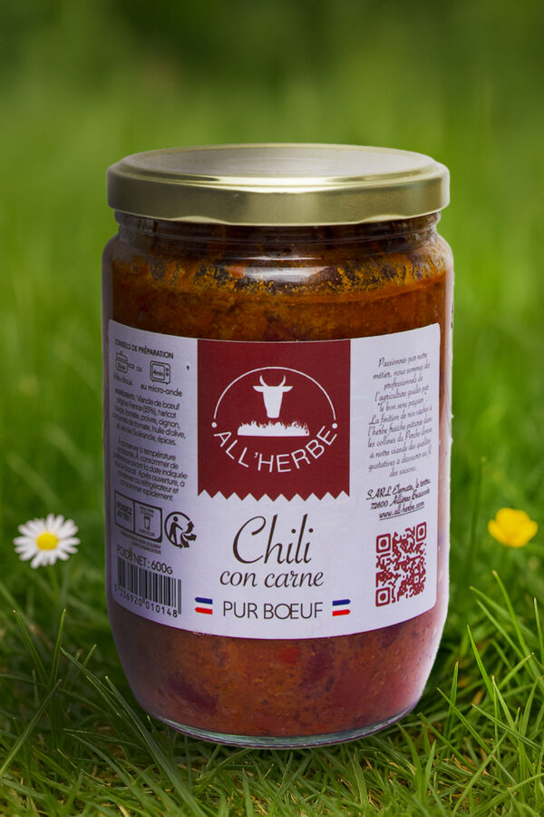 Chili con carne pur boeuf