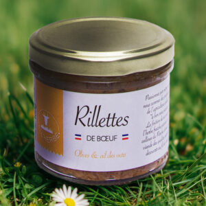 Rillettes de boeuf - Olive & ail des ours